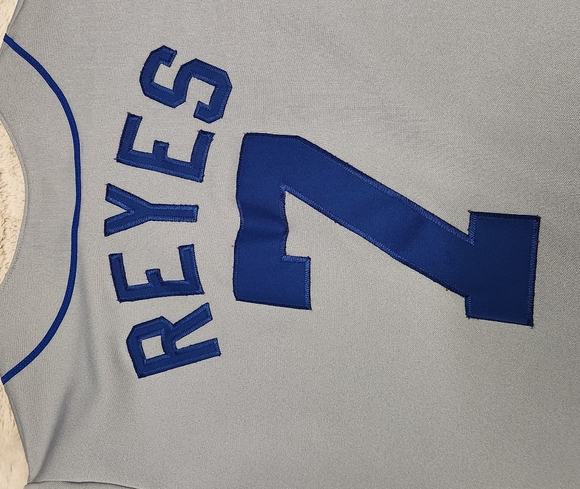 Jose Reyes, stitched, New York Mets Majestic Jersey - Picture 2 of 7